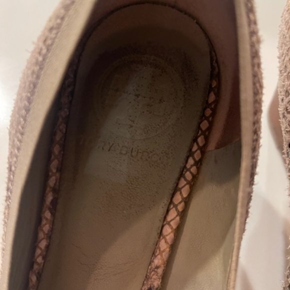 Tory Burch Sally Snakeprint Wedges - Picture 2 of 6